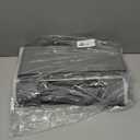 Yecaye 1 Pc Over the Door Organizer with 5 Bins 10 Side Pockets, 44lbs Load Hanging Bathroom and Bedroom Organizer, behind the Door Hanging Organizers for Nursery Newborn Baby Essential Stuff Grey