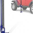 3-Ton Heavy Duty Farm Jack - 60" High Lift Ratcheting Off Road Jack, 6000 LB Capacity, 6.1" - 53.94" Adjustable Height for Trucks, UTVs, ATVs, Trailers
