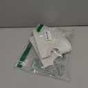 Meiliweser Silicone Faucet Mat for Kitchen Sink  Gen 3 10 Slope Splash Guard with Cuttable Hole  14 x 5.5 Drip Catcher & Sponge Holder for Kitchen, Bathroom (White)