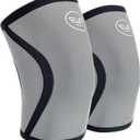 ELEV8 Knee Sleeves (1 Pair) 5mm Neoprene Brace for Compression & Support - Powerlifting, Fitness, Squats, Cross Training, Circulation, Arthritis, Joint Pain  Men and Women