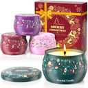 4 Pack Aromatherapy Candle, Stress Relief Candle Gifts for Women