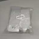 100 Pack 3x3x3 Inch Clear Plastic Bakery Boxes for Hot Chocolate Bombs, Small Pastries & Cookies