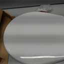 Little2Big Toilet Seat with Built-In Potty Training Seat, Slow Close, Durable Plastic, Made in USA, ROUND, White