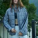 Gacaky Women's Baggy Lightweight Zip Puffer Jacket Warm Winter Down Coat with Pockets (S)