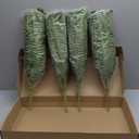 Fake Ferns, 35IN Realistic Fake Bush Plants, 4 Faux Ferns with 39 Fronds for Outdoors Garden Planter Porch Entrance Home Decor