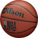 WILSON NBA Forge Pro Indoor/Outdoor Basketball - Brown, Size 7-29.5"