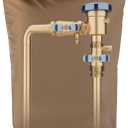 Backflow Preventer Insulated Cover (5F) Thick 6-Layer Fabric Pipe Insulation Cover (UV Coated) Winter Freeze Protection, for Water Well Pump Covers and Sprinkler Valve Covers (16" W X 20" H)