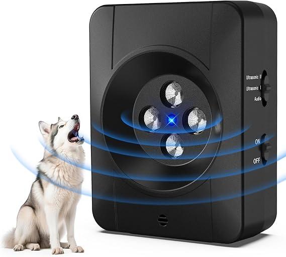 Anti Barking Device,33FT Ultrasonic Dog Barking Control Devices,3 Levels Stop Barking Dog Device, Rechargeable Anti Barking Collar Device for Dogs, IPX4Dog Bark Stopper, Humanize/Indoor/Outdoor Use