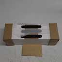 Amazon Basics Wood Floating Wall Shelves, Pack of 3, White, 15.8" x 5" x 1.8"