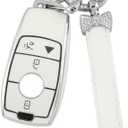 1797 White TPU Key Fob Cover