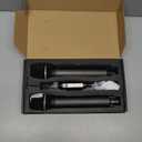 Wireless Microphones, Dual Handheld Dynamic Mic with Ultra-Stable Rechargeable Receiver | 200ft Freedom |Zero Dropouts | 40H Duration |Plug and Play| Karaoke Microphone for Singing, Meeting (Black)