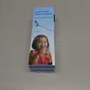 2 x [3 Packs with Case] Food Pouch Topper No Spill No Squeeze Baby Food Pouch Topper Anti Spill Softsip Food Pouch Tops for Baby Toddler Food Pouch Toppers No Spill (Translucent with Case)