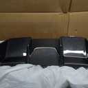 Carbon Fiber Rear Bumper Diffuser for Audi S4 B8 2008-2012 Rear Bumper Cover Lower Lip Spoiler Valance Protector Factory Outlet (Without LED Light)