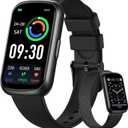 Fitness Tracker, Smart Watches for Women/Men, 24/7 Heart Rate Monitor Watch with Sleep Tracker, Step Counter, 20+ Sport Modes Fitness Watches for Women/Men, Android Smart Watch for Phones (Black)