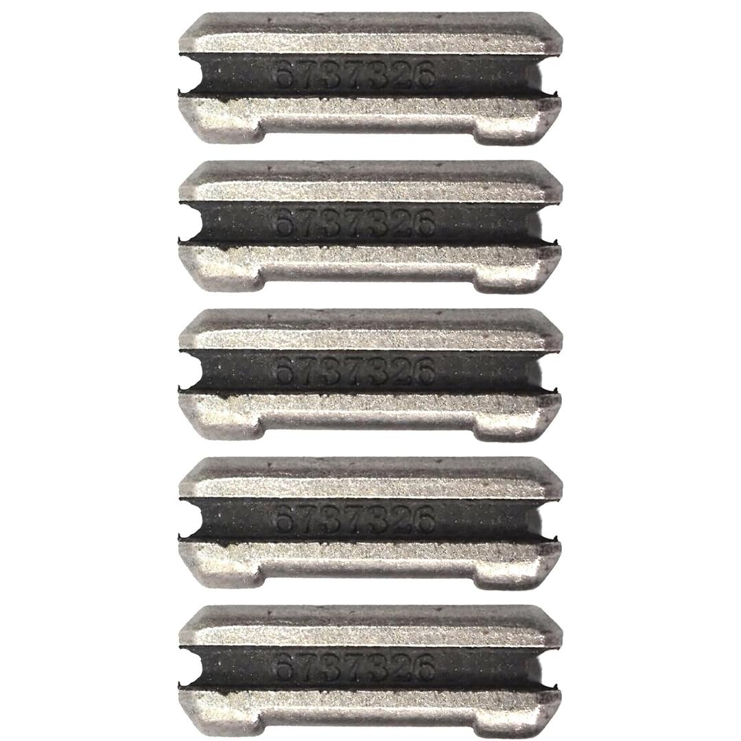6737326 Flex Pins 5 Pcs, Compatible with B obcat Style Skid Steer, Mini Excavator and Backhoe Teeth, Heavy Duty Flexpins Set