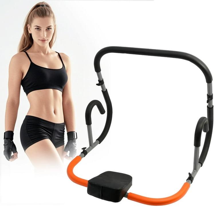 RICAN Ab Fitness Crunch, Abdominal Workout Machine for Glider Roller and Pushup with Headrest, Strength Training Exerciser for Core Strength and Plasticity, Ideal for Home Gym Office