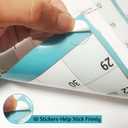 8 x 2026 Dry Erase Calendar  Large Yearly Wall calendar 2026, 38.2'' x 25.2'', 2-Side Reversible Calendar 2026, Vertical/Horizontal, Jan 2026  Dec 2026, 2026 Wall Calendar Dry Erase with Notes, Stickers