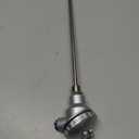 Temperature Sensor Head, PT100 Temperature Sensor Probe 1/2" NPT Thread Thermocouple Terminal Head (PT 200mm)