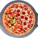 Pizza Steel for Oven & Grill  Heavy Duty Baking Steel Pizza Stone, Round Baking Steels with Dual HandlesCarbon Pizza Pan for Crispy Crust, Bread, Cooking & BBQ (13.5" Circ)