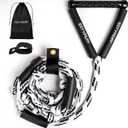 Wakesurf Rope and Handle, 25ft Floating Wake Surf Ropes, Surf Tow Rope for Wakesurfing and Watersports