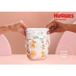 Huggies Little Movers Baby Diapers, Size 4, Mega Colossal, 120 Ct