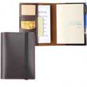 Krozur Hobonichi Techo Original Planner Cover A6, Genuine Leather, Leather Cover for Hobinichi Techo Original Planner A6, with a Build-In Pen Loop, Chestnut