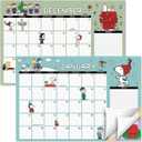 2025-2026 PEANUTS Desk Calendar Pad, 11-Inch x 16-1/4-Inch Size, Large 24-Month Bookstore-Quality Calendars for Kitchen & Office, by Current