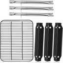 Hiorucet DGC310CNP-D Replacement Parts for Dyna Glo 3 Burner, Grill Grates, Heat Plates Shields, Burners for Dynaglo 3-Burner Open Cart Propane Gas Grill DGC310CNP-D, DGC310BNP-D, DGC310RNP-D.