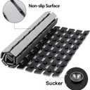 BEMISO Shower Mat Non Slip Bathtub Mat with Suction Cups and Drain Holes 27.5 x15.7 Inch Bath Mat for Tub & Shower.Easy Dry,Easy to Cut,Eco-Friendly