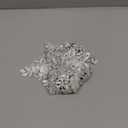 Lace Flower Beads Pearl Patches, Sew on Rhinestones Appliques for Dress Clothing Neckline (White)
