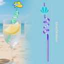 Reusable Drinking Straws for Kids - 16 Styles | Crazy Fun Silly Straws for Summer Pool Beach Party Favors & Decoration, Bulk Birthday Goodie Bag Stuffers