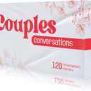 Couples Conversations Card Game Stocking Stuffer for Boyfriend or Girlfriend | Questions About Past, Present, and Future