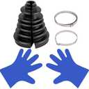 XTPTFABS CVS18 Universal Split Constant Velocity Gaiter, Universal CV Boot Kit Split Joint Gaiter Stretchable Replacement Car Auto Parts