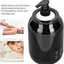Massage Oil Warmer, Professional Electric Lotion Bottle Warmer with Two Oil Bottle Dispenser, LED Temperature Display, Essential Lube Gel Cream Heating Warmer for Home, Salon, SPA