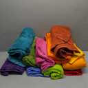 Newwiee Set of 12 Bath Towels Bulk - 28 x 55 Inch Large Cotton Towels in 12 Colors, Soft Quick-Dry Lightweight Bathroom Towel for Home Pool Beach Spa Hotel Gym Use(12 Colors)