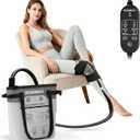 Cold Therapy Machine, Programmable Ice Machine for Knee After Surgery, Portable Knee Replacement Recovery System, Cryotherapy Pain Relief w/Compression Pad