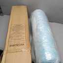 Memory Foam Mattress Topper Twin XL - 4 Inch Gel Infused Bed Toppers, Pressure Relief Mattress Pad for Dorm Room, CertiPUR-US Certified