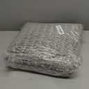 Arotive Luxury Chenille Bathroom Rug Mat, Extra Soft Thick Absorbent Shaggy Bath Rugs, Non-Slip Machine Wash Dry, Plush Bath Mats for Bathroom, Shower and Tub, 40x24, Light Grey