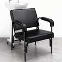 Salon Shampoo Chair Auto Reclining with Thick Cushions, Heavy Duty, 21x20x32 inches