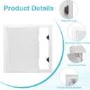 PATIKIL Drywall Access Panel with Click Open/Close Mechanism 15"x15" White