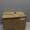 Makeup Organizer for Vanity with Brush Holder, Countertop Skincare Organizer with 2 Drawers, Spacious Cosmetic Display Case for Perfumes, Eyeshadow Palettes, Nail Polishes (Large, White)