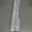 2 x Window Privacy Film with Installation Tools,Frosted Glass Window Film,Heat Blocking Static Clings Reusable Frosting Window Film for Bathroom Home Office,17.5 Inch X 9.8 Feet