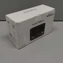 BOHOFAM Essential Oil Diffuser with Himalayan Salt lamp,Double Flame/Jellyfish 2 Mode Aroma Diffuser/Humidifier, Colorful Lights,4 * 10ML Hotel Collection Diffuser Oils Scents,for Home Bedroom(Black)