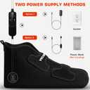Viconor Red Infrared Light Therapy for Feet, Red Light Therapy Shoe Led Near Infrared Light Boots
