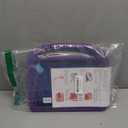 TOEVEK Kids Case for iPad 9th/8th/7th Generation, iPad 10.2 Kids Case with Built-in Screen Protector, Durable Shockproof Handle Stand Protective Cover for iPad 10.2 Inch 2021/2020/2019, Purple