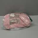 2025 Ribbed Summer Maternity Bodycon Dress Sleeveless Halter Neck Ruched Slit Pregnancy Long Dress Baby Shower Casual (Large, Pink)