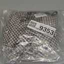 ABYOVRT Women Plaid Maxi Dress Long Puff Sleeve Square Neck Flowy Boho Dress Bow Tie Smocked Fall Dresses, Size Small