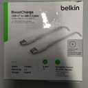 Belkin USB-C to USB-C Fast Charging Cable (1M/3.3ft) for iPhone 16, iPhone 16 Pro, iPhone 16 Pro Max, iPhone 16 Plus, Galaxy S25, S24, Note, Pixel, iPad Pro, Nintendo Switch 2, Carplay & More - White