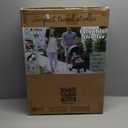 Lightweight Travel Stroller for Baby & Toddlers - Easy Fold & Compact Stroller with Canopy, Storage Basket, Multi-Position Recline & Convenient One-Hand Fold (Grey)