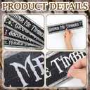 8 x 8 Pcs Pirate Sign Cutouts Set Pirate Party Signs Paper Cut Out Double Side Indoor and Outdoor Wall Decorations for Party Theme Events 11.81 x 2.76 Inch